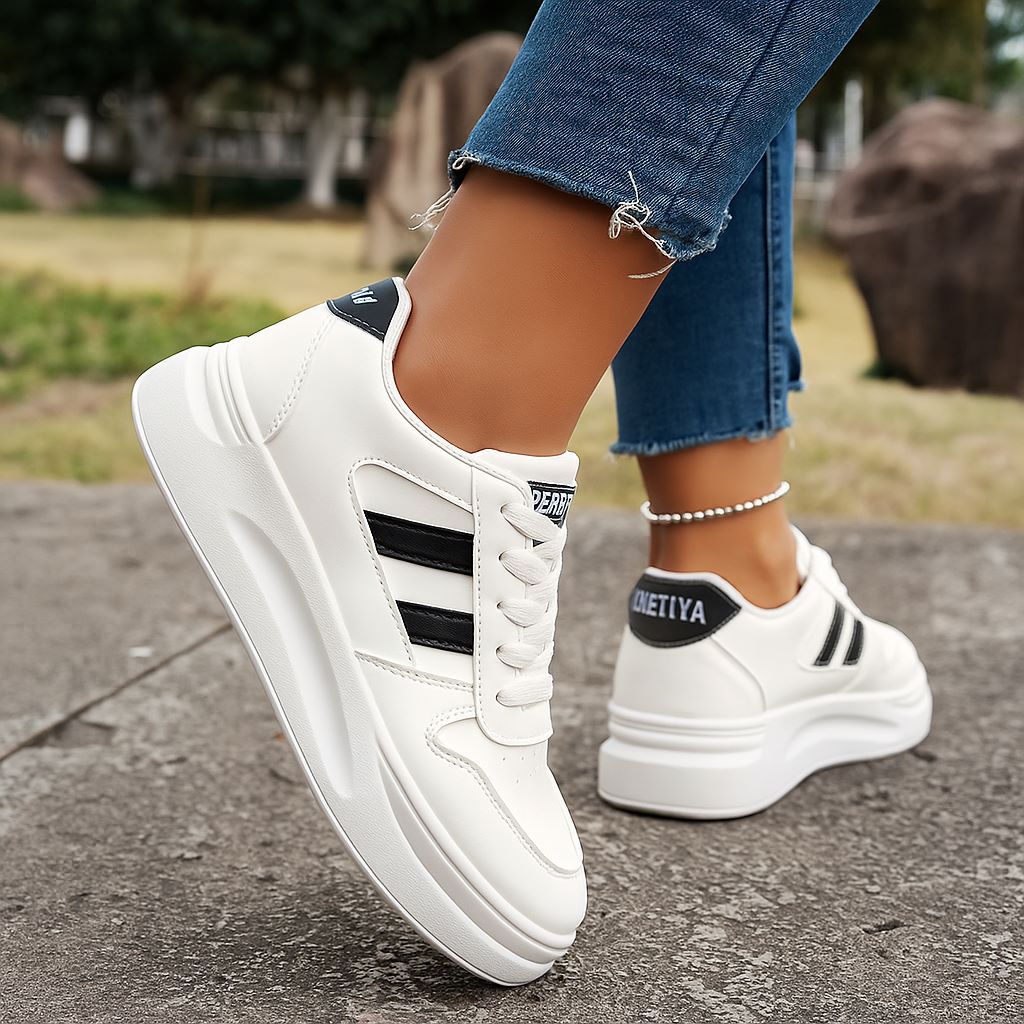 Baskets Blanches Pour Femmes "Nv8" - Image 2